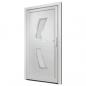 Preview: Haustür Weiß 108x208 cm PVC