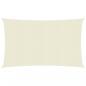 Preview: ARDEBO.de - Sonnensegel 160 g/m² Creme 3,5x5 m HDPE   