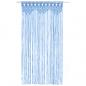 Preview: Makramee Vorhang Blau 140x240 cm Baumwolle