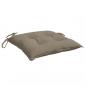 Preview: Palettenkissen 4 Stk. Taupe 50x50x7 cm Oxford-Gewebe