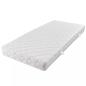 Preview: Bett mit Matratze Schwarz Metall 180×200 cm