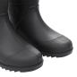 Preview: Gummistiefel Schwarz Größe 46 PVC