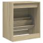 Preview: Schuhschrank Sonoma-Eiche 60x42x69 cm Holzwerkstoff