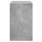 Preview: Schuhschrank Betongrau 80x42x69 cm Holzwerkstoff