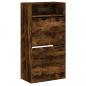 Preview: Schuhschrank Räuchereiche 60x34x116 cm Holzwerkstoff