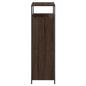 Preview: Schuhschrank Braun Eichen-Optik 75x34x112 cm Holzwerkstoff