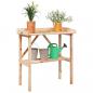 Preview: Pflanztisch mit Ablage 78x38x82,5 cm Massivholz Tanne
