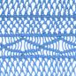Preview: Makramee Vorhang Blau 140x240 cm Baumwolle