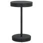 Preview: 3-tlg. Gartenbar-Set mit Kissen Poly Rattan Schwarz