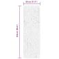 Preview: Teppich ARBIZU Indoor und Outdoor Vintage-Design 80x250 cm