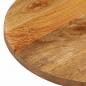 Preview: Tischplatte 120x50x3,8 cm Oval Massivholz Mango