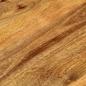 Preview: Tischplatte 120x50x3,8 cm Oval Massivholz Mango