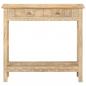 Preview: Konsolentisch 80x35x74 cm Mango Massivholz