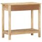 Preview: Konsolentisch 80x35x74 cm Mango Massivholz