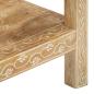 Preview: Konsolentisch 80x35x74 cm Mango Massivholz
