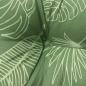 Preview: Stuhlkissen 2 Stk. Blattmuster 40x40x7 cm Stoff