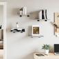 Preview: Wandregale 4 Stk. Grau Sonoma 40x30x1,5 cm Holzwerkstoff