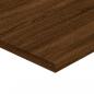 Preview: Wandregale 4 Stk. Braun Eichen-Optik 40x50x1,5 cm Holzwerkstoff