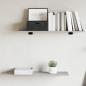 Preview: ARDEBO.de - Wandregale 4 Stk. Grau Sonoma 80x20x1,5 cm Holzwerkstoff
