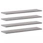 Preview: Wandregale 4 Stk. Grau Sonoma 80x20x1,5 cm Holzwerkstoff