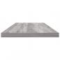 Preview: Wandregale 4 Stk. Grau Sonoma 80x20x1,5 cm Holzwerkstoff