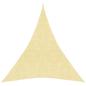 Preview: ARDEBO.de - Sonnensegel 160 g/m² Beige 4x5x5 m HDPE