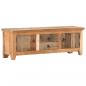 Preview: TV-Schrank 120x30x40 cm Akazie und Recyceltes Massivholz
