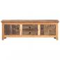 Preview: TV-Schrank 120x30x40 cm Akazie und Recyceltes Massivholz