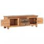 Preview: TV-Schrank 120x30x40 cm Akazie und Recyceltes Massivholz