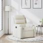 Preview: ARDEBO.de - Relaxsessel Creme Samt