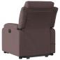 Preview: Massagesessel mit Aufstehhilfe Dunkelbraun Stoff