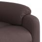 Preview: Massagesessel mit Aufstehhilfe Dunkelbraun Stoff