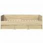 Preview: Tagesbett mit Schubladen Sonoma-Eiche 100x200 cm Holzwerkstoff