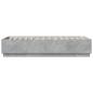 Preview: Bettgestell Betongrau 100x200 cm Holzwerkstoff