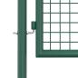 Preview: Zauntor Stahl 100 x 75 cm Grün