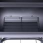 Preview: Holzkohlegrill Smoker mit Unterer Ablage Schwarz