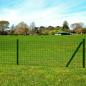 Preview: Eurozaun Stahl 25 x 1,5 m Grün