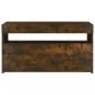 Preview: TV-Schrank mit LED-Leuchten Räuchereiche 75x35x40 cm 