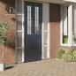Preview: Fensterfolie Statisch Matt Transparent Grau 90x1000 cm PVC