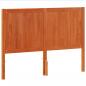 Preview: Kopfteil Wachsbraun 150 cm Massivholz Kiefer