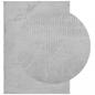Preview: Teppich IZA Kurzflor Skandinavischer Look Grau 240x340 cm