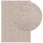Preview: Shaggy-Teppich PAMPLONA Hochflor Modern Beige 160x230 cm