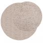 Preview: Shaggy-Teppich PAMPLONA Hochflor Modern Beige Ø 100 cm