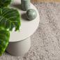 Preview: Shaggy-Teppich PAMPLONA Hochflor Modern Beige 200x280 cm