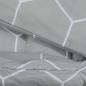 Preview: Bettwäsche-Set Grau 200x200 cm Baumwolle