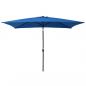 Preview: Sonnenschirm mit Metall-Mast 300x200 cm Azurblau