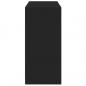 Preview: Kleiderschrank Schwarz 77x48x102 cm Holzwerkstoff