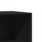 Preview: Kleiderschrank Schwarz 77x48x102 cm Holzwerkstoff