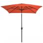 Preview: Sonnenschirm mit Metall-Mast 300 x 200 cm Terrakotta-Rot