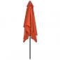 Preview: Sonnenschirm mit Metall-Mast 300 x 200 cm Terrakotta-Rot